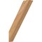 Ekena Millwork 3 1/2"W x 16"D x 24"H Traditional Smooth Knee Brace, Western Red Cedar BRC04X16X24TRA00SWR - alternate 1